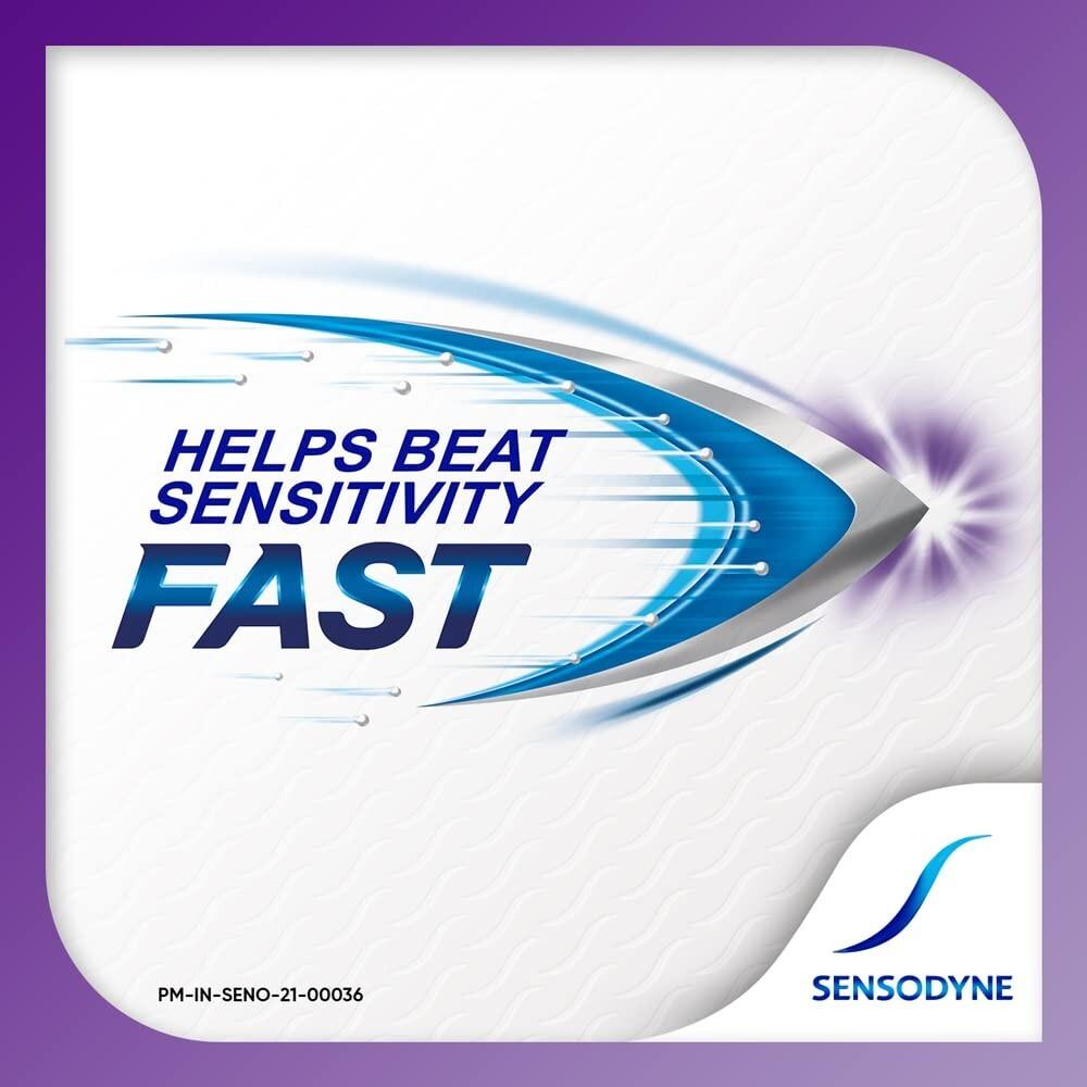 2 x Sensodyne Rapid Relief Toothpaste 80gm Each For Sensitive Teeth Exp 2027