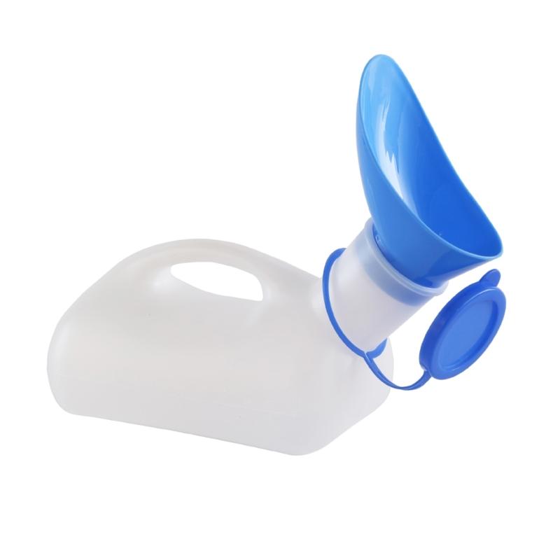 

Large Capacity 1000ml Detachable Urinal Thicken Plastic Car Urine Bottle for Men and Women 1
