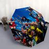 1pc My Hero Academia Automatic Folding Umbrella, Portable 3-Fold Design with 8-Bone Iron Frame, Outdoor for Fans, Travelers, Daily Use, Gift Idea.T065