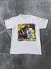 Vintage Grafik Nine Inch Nails & David Bowie Tur Beyaz Tişört Unisex Beden S-4XL