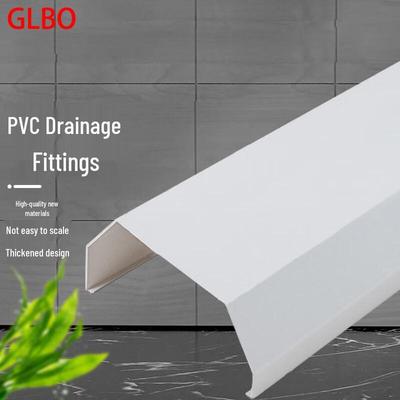 GLBO PVC Rain Gutter Drainage Pipe