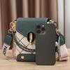 Korean Version of Simple and Fashionable Small Square Bag Fashionable Versatile Shoulder Messenger Bag Trendy Mini Mobile Phone