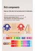 Montessori Counting Beads: Early Math & Calculation Blocks for Kids