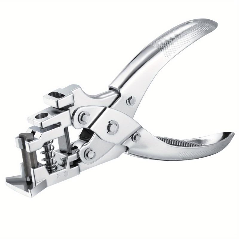 3-in-1 Manual PVC Card Puncher Elliptical Circular and Round Corner Slot Punch Durable Office School Home Use.
