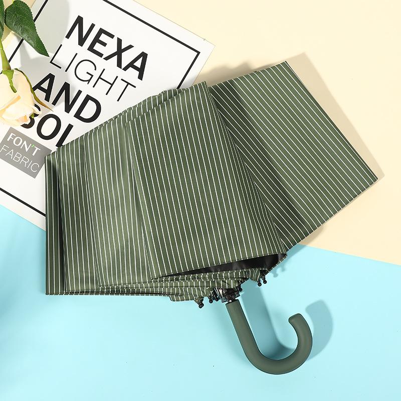 

Переносные зонты с изогнутой ручкой, легкие, с французским цветочным принтом, SunnyRain, зонт двойного назначения, складной, водонепроницаемый