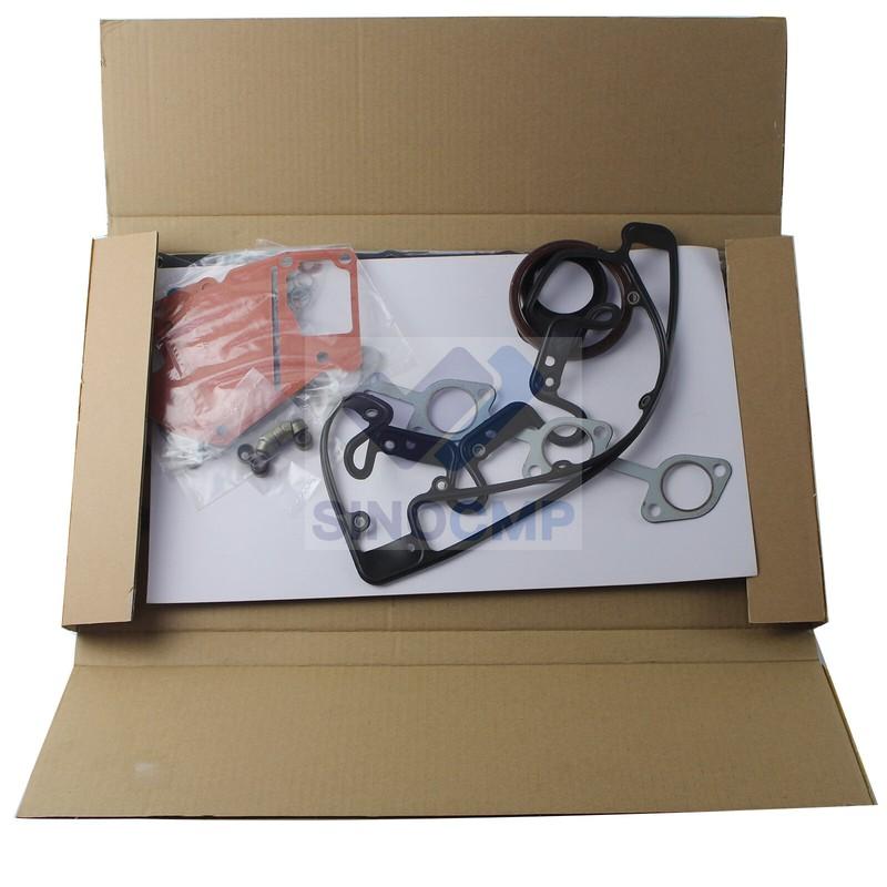 1Set Overhaul Gasket kit for Isuzu Hitachi JCB IHI Digger Excavator Generator 4LE1 Engine Professional Excavator Parts
