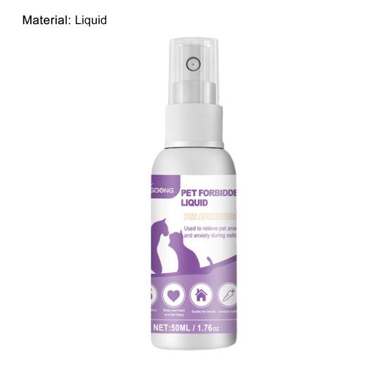 50ml Haustier Beruhigungsspray Verhindert Heulen Reduziert Angstzustände Beruhigt die Stimmung Leichtes Haustier Hund