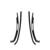4pcs Carbon Fiber Mist Eliminator Outlet Cover For Benz Smart Fortwo 2011-2015