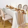 5.9ft Artificial Eucalyptus Garland with Rose Flowers, Faux Floral Vine Garland for Table Wedding Centerpieces Bridal Shower Party Decoration