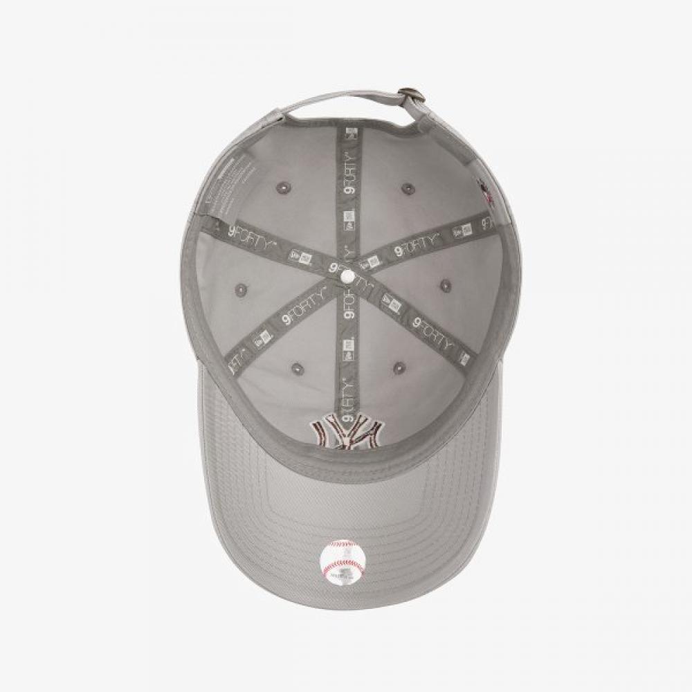 New Era New York Yankees Basic Outline Unstructured Baseball Cap Dolphin Gray  1