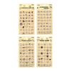 Cute Silicone Stamps Set Sweet Animal Dessert Playful Kids Handwriting Seals stamp Scrapbooking DIY Decor Stamps for Journals