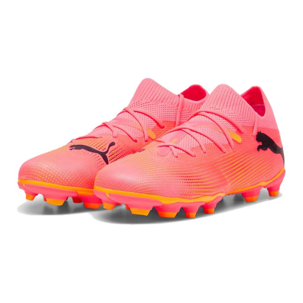 Puma Future Match 7 FG AG Big Kid Forever Faster Pack Kids Sneakers Pink Sunset-Glow Black 107729-03