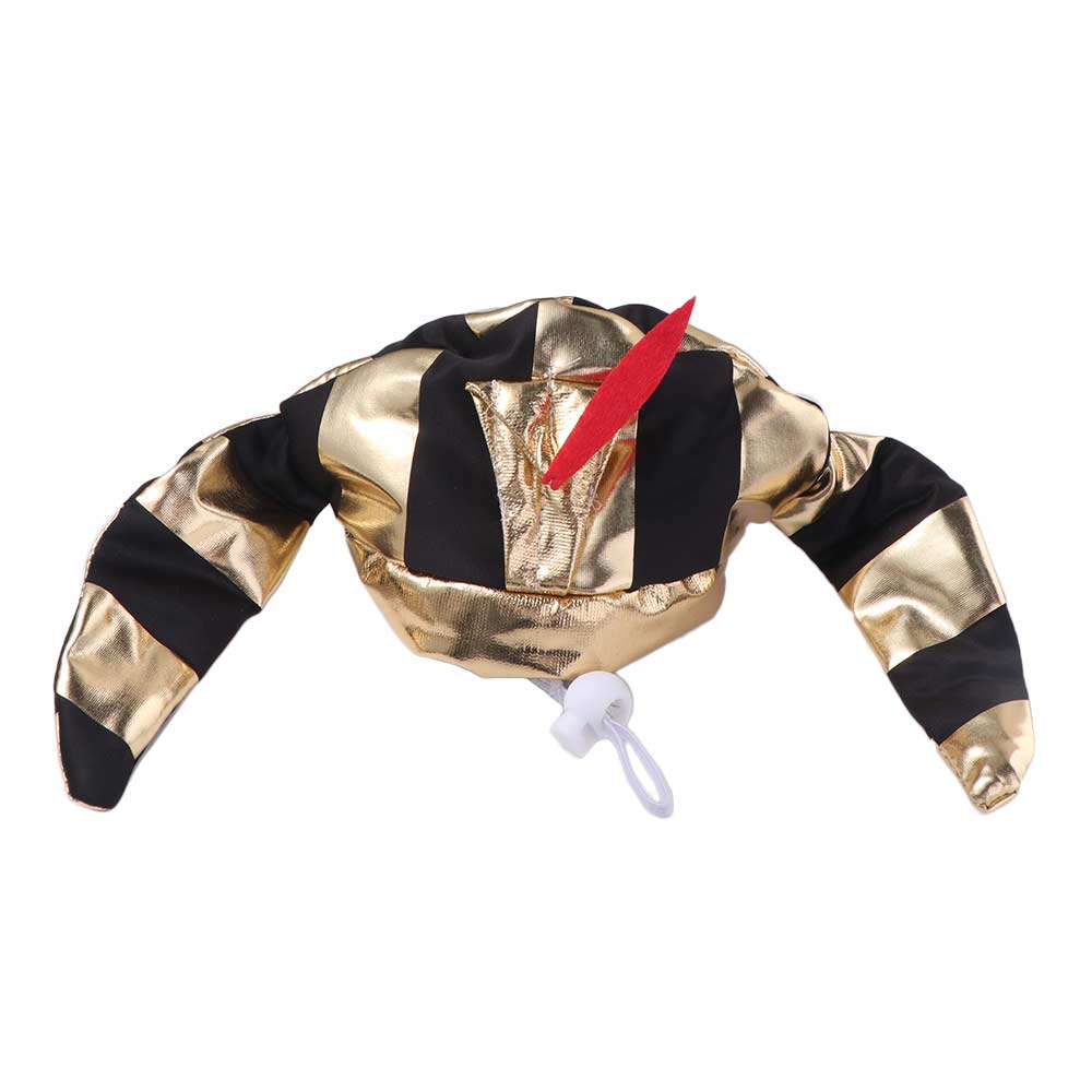 Cute Pet Egyptian Pharaoh Hat Comfortable Cat Golden Pharaoh Hat Halloween Party Hat  Pet Dress Up