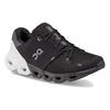 On Cloudflyer Lace Up Cushioning Slip Resistant Abrasion Resistant Low top Running Shoes Women's Black White 81.98663