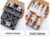 Retro-Style Cotton & Linen Ethnic Print Fabric for Tablecloths, Curtains, Bohemian Clothing - Yunnan Lijiang Design