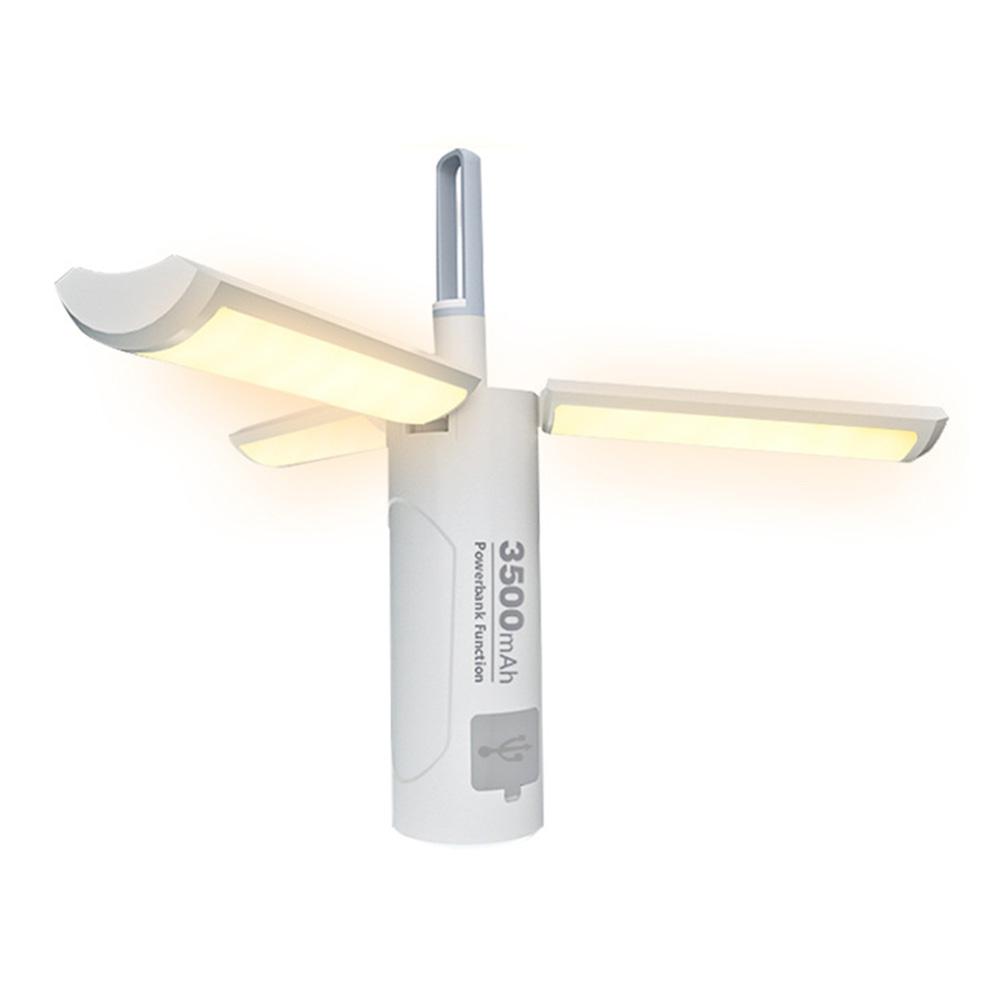 Foldable Camping Lantern Portable Power Bank Outdoor Lighting Flashlight Tent Light LED Rechargeable Emergency Equipment Lamps