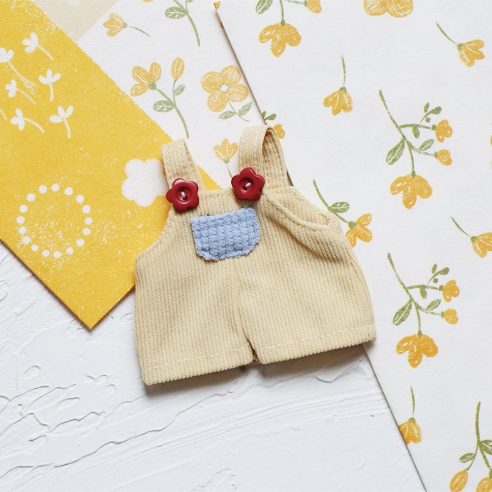 Süß Handgemacht Für Trägerhose DIY Ersetzen Für Jumpsuit Puppenkleidung 12cm Puppen