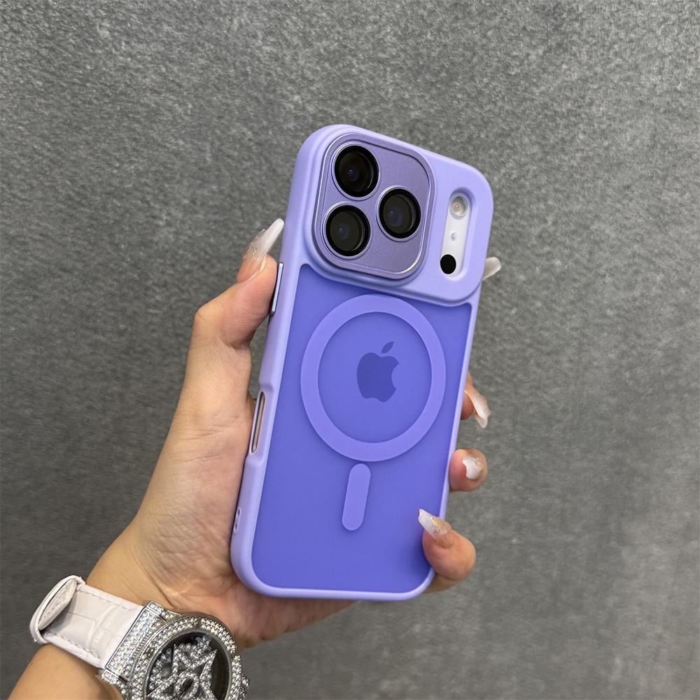 Luxury Magnetic Translunt Bumper Case For iPhone 17 16 15 14 13 12 Pro Max 16 Plus 17Pro 17 Air For Magsafe Matte Armor Cover