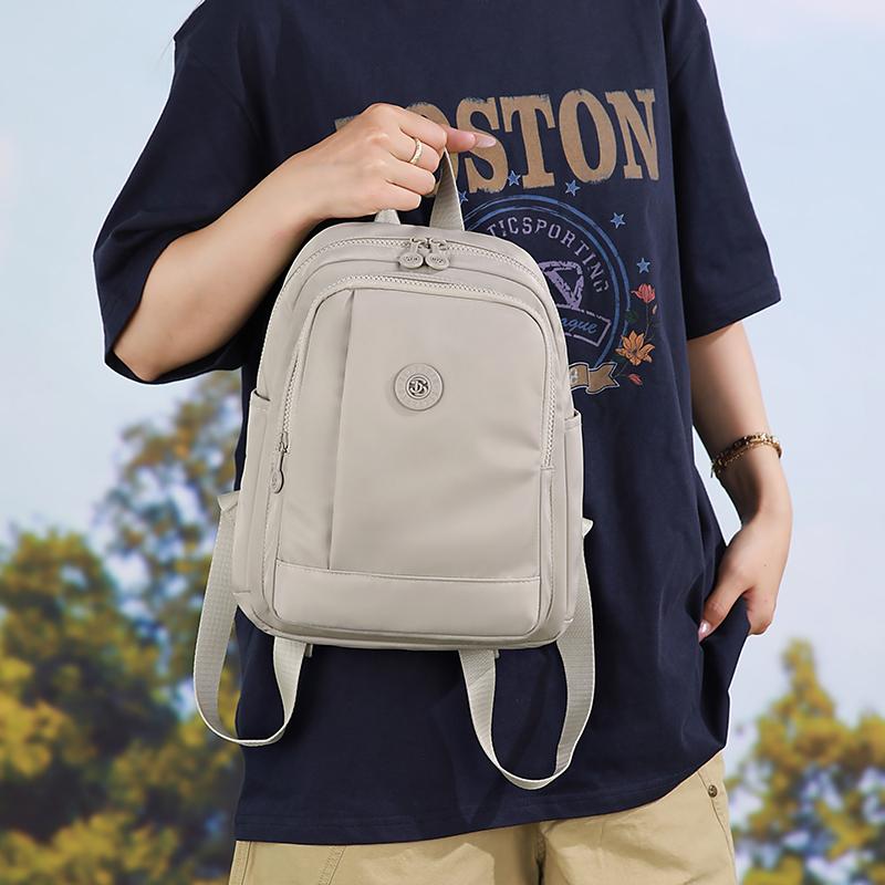Women's Backpack Large Capacity Backpack Nylon Lightweight Schoolbag