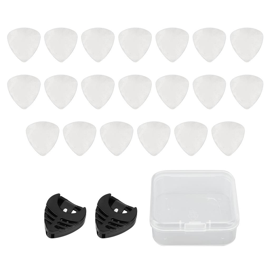 Guitar Pick Set Metal Electric Guitars Bass Picks with Storage Boxes for Musical Instruments