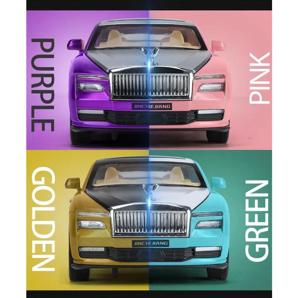 1/32 Rolls-Royce Spectre New Energy Car Legierungs-Luxusauto-Modell Diecast & Spielzeugfahrzeug Metallauto-Modell Simulation Sound und Licht Kindergeschenk