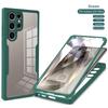 360 Full Body Protection Clear Case For Samsung S25 S24 Ultra S23 Plus S22 S21 FE A55 A35 A25 A54 A34 A14 A73 A53 Soft Cover