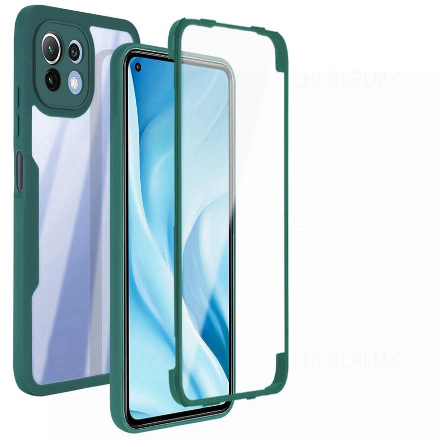 Custodia Protettiva Anteriore e Posteriore Antiurto Per Realme 9i 8i 7i 7 8 9 14 Pro Plus 5G 14T 6 6S C21 C21Y C25Y C25S C30 C33 14X Grado Copertura