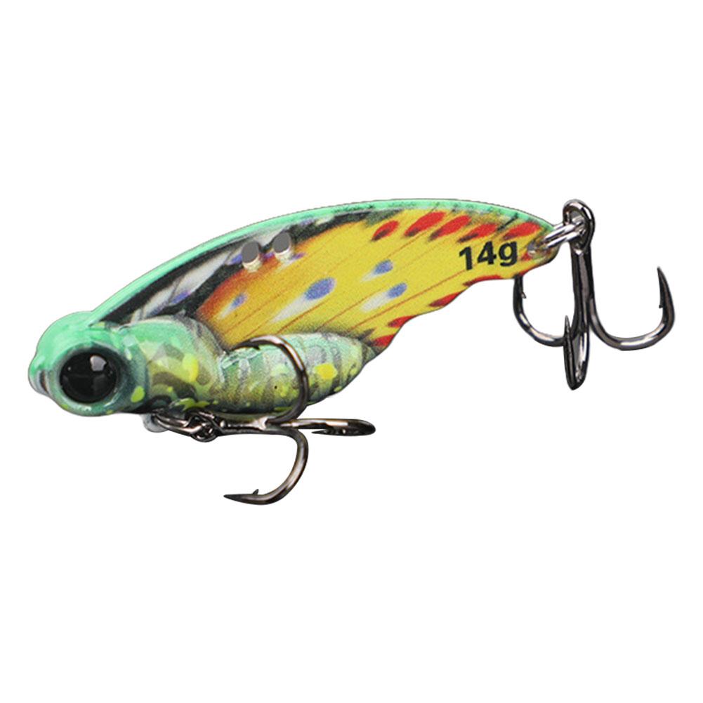 Vibration Spoon Bait Bass Fishing Lure Butterfly Metal VIB Bait Artificial Bait Hard Bait