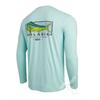 Mens Quick-Dry UV Protection Fishing Shirt Long Sleeve Breathable Outdoor Performance Top Summer