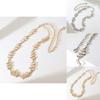 Metallic Geometric Waist Chain For Women With Engraved Detail And Stylish Finish
