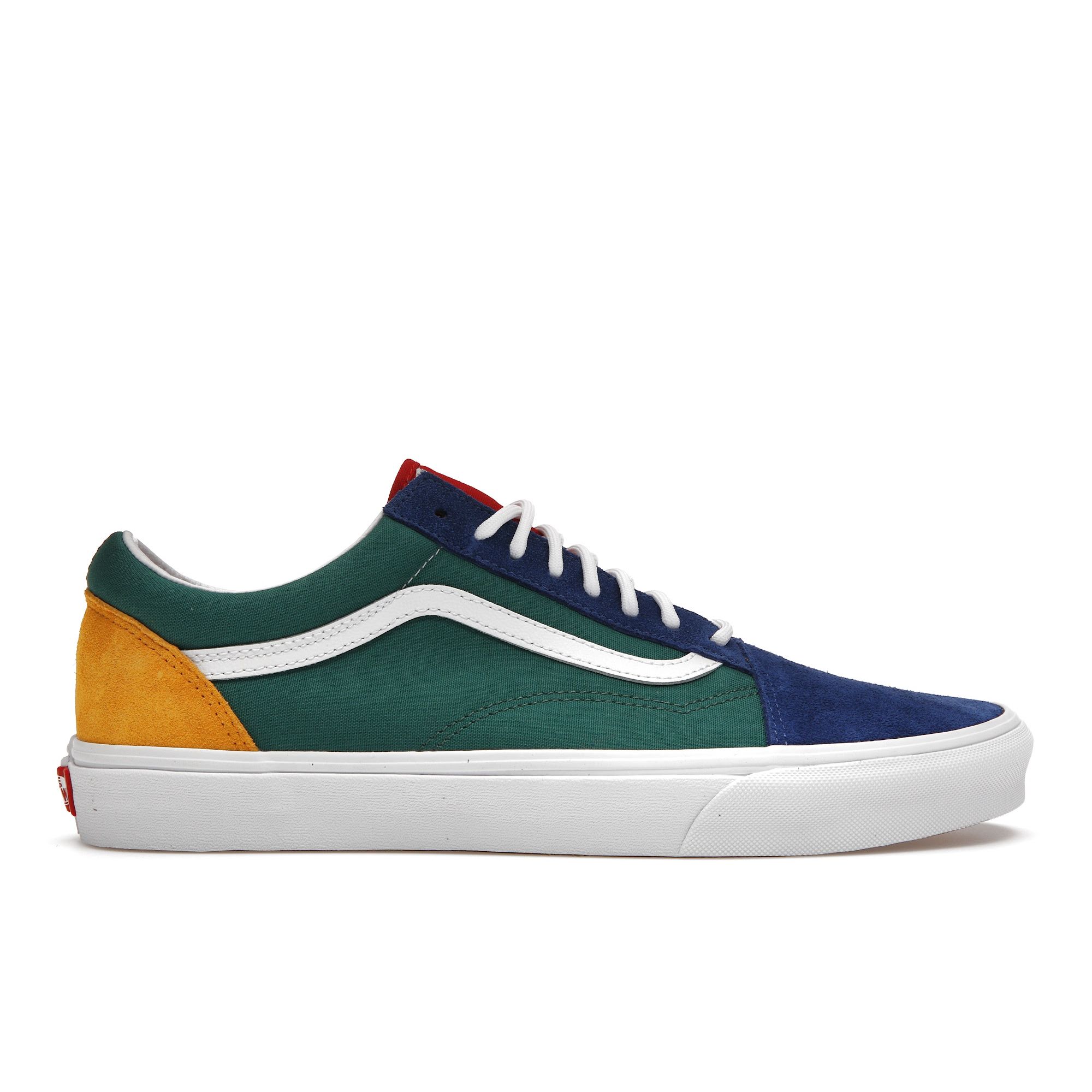 

Кроссовки унисекс Vans Old Skool Yacht Club, разноцветные, синие, зелено-желтые, VN0A38G1R1Q