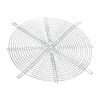 PATIKIL 1pc Finger Grill 28x28cm Fan Grill Protective Cover Dustproof Mesh Fan Guard Metal Round Ventilation Fan Filter Replacement Protective Silver