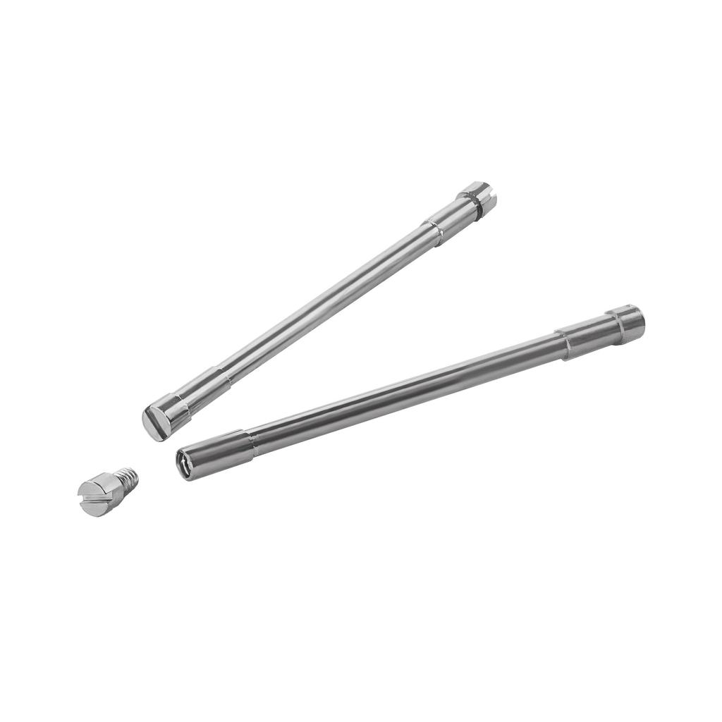 Ocdin Blancpain Swatch Watch Screw Rod Kit, Fifty Fathoms Watch Lug Inserts with Inner Slots, Includes Hex and Slot Drivers