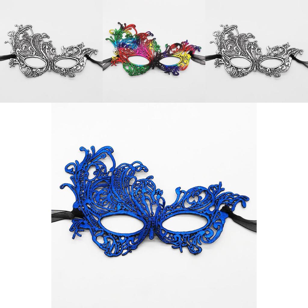 Gorgeous Thick Lace Phoenix Mask In Various Colors For Halloween And Costume Parties