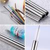 Reusable Tubes Metal Drinking Straws Straw Multi-time Straw Stanley Cup 304 Stainless Steel Straws XG002
