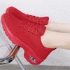 Fashion Playform Cushion Red Flats Woven Women's Sneakers Shoes Luxury Original Shoes Sport Lofer Sho Best Lofer School Small Price