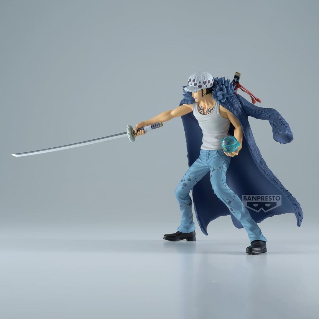 BANPRESTO Trafalgar Law II One Piece Action Figure Battle Record Collection 15cm BP28692P Multicolor Collectible Figure Perfect for Anime Fans