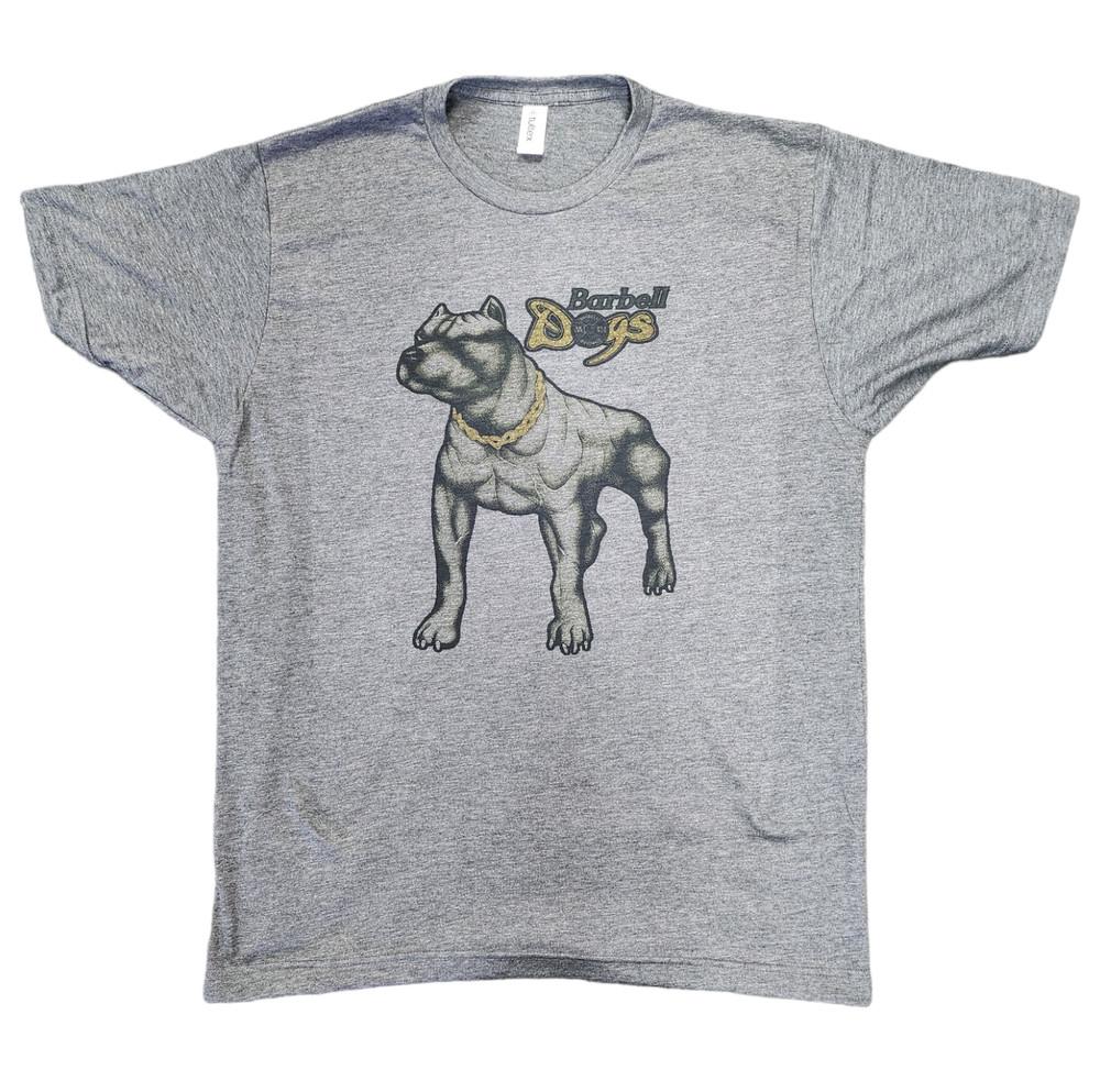 Barbell Rude Dogs 90039s Streetwear Pitbull TShirt gift Unisex T-Shirt XXXXL