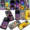 Gengar P-Pikachus Cute P-Pokemons Phone Cover Case for Apple iPhone 17 16 15 11 Pro XS Max XR 6 7 8 Plus + SE 2020 5 16E Casing