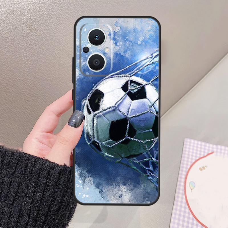 Football Passion Soccer Ball Phone Case For OPPO Find X3 Lite X5 X6 Pro X2 Neo Reno 3 4 5 6 7 8 Lite 4Z 5Z 2Z 8T Cover