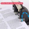 Heavy Duty 2 Hole Punches 150 Sheets High Capacity 2 Hole Paper Puncher Labor Saving Hole Punches for Office Industrial