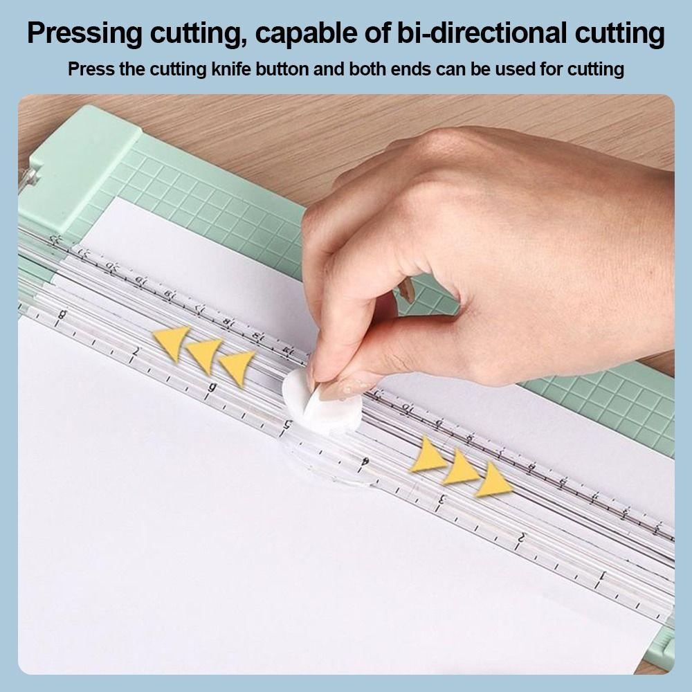 1Pcs Plastic Paper Trimmer A4 Paper Cutting Machine Durable Paper Slide Cutter  Home Crafts Tool