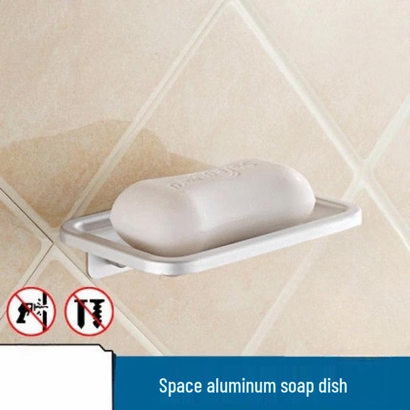 

ZNMW Punch-Free Soap Holder & Bathroom Accessory Set