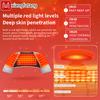 Full Wrap Heated Shoulder Massager with Red Light Therapy for Frozen Shoulder Pain Relief and Improved Circulation