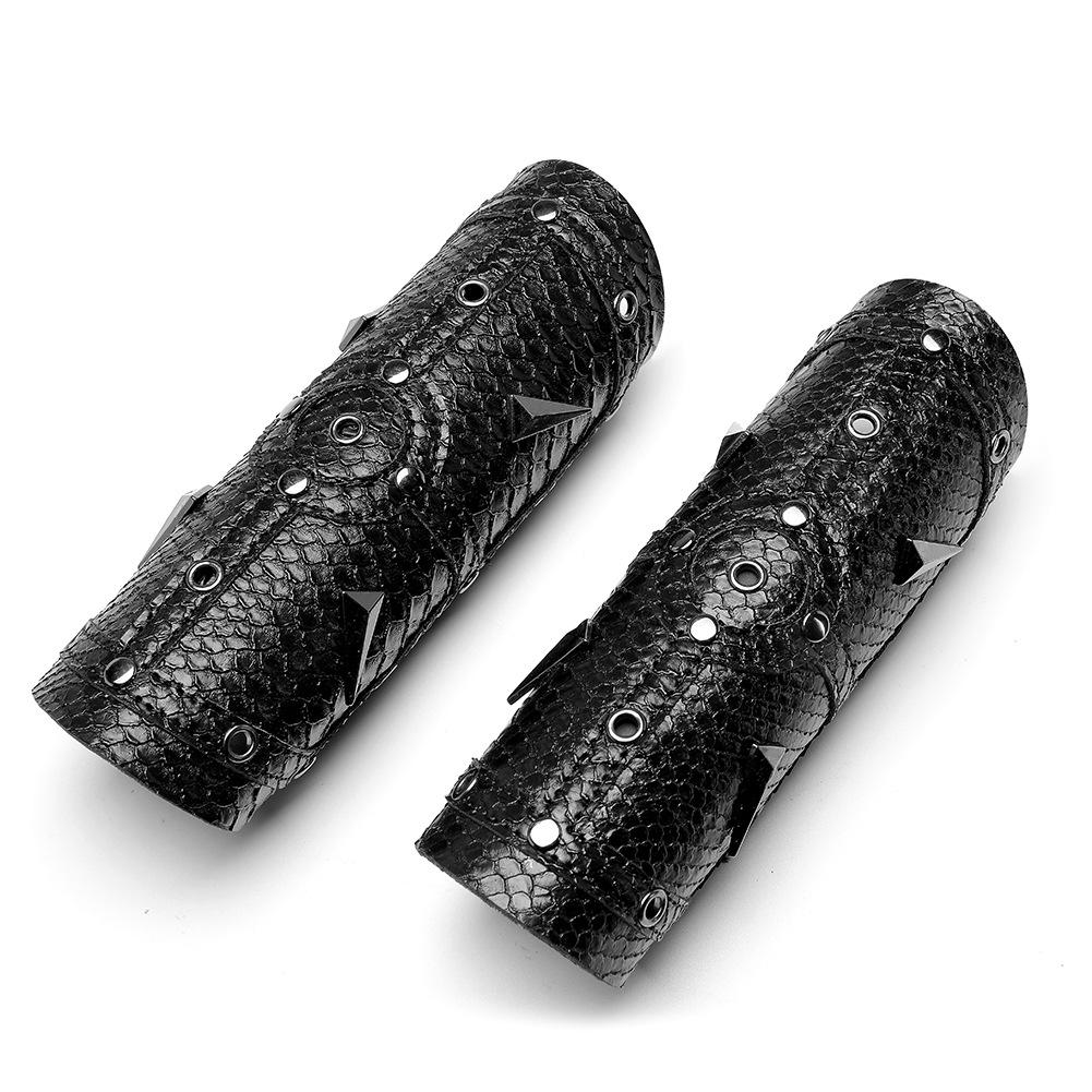 Temu Vintage Style Steampunk Bracelet Female Halloween Bracer Festival Party Arm Ring Costume Bracelet