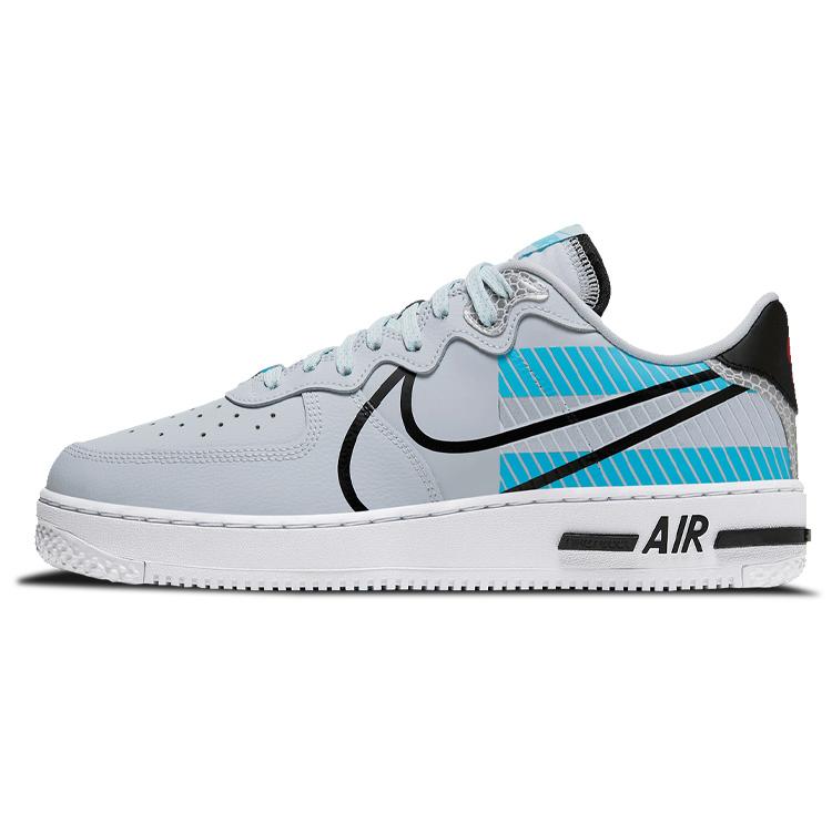 

Новые Nike Air Force 1 Low React 3M Pack Чистый Платиновый Балтийский Синий CT3316-001 42.5