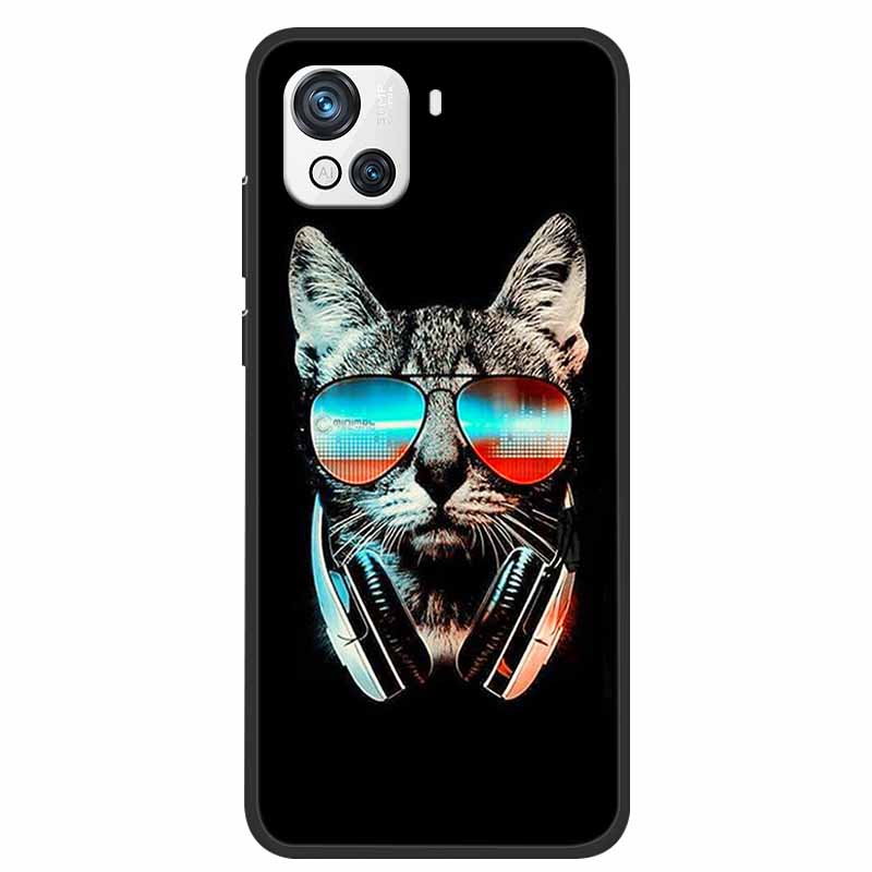 Per Custodia Oscal C80 Animali Morbido Silicone TPU Cover Posteriore per Blackview Oscal C80 Antiurto Protettiva Moda Capa