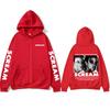 Horror Movie Scream Billy Loomis Zipper Hoodie Men Women Casual Vintage Zip Up Jacket Men's Fashion Oversized Zip Up Sweatshirt