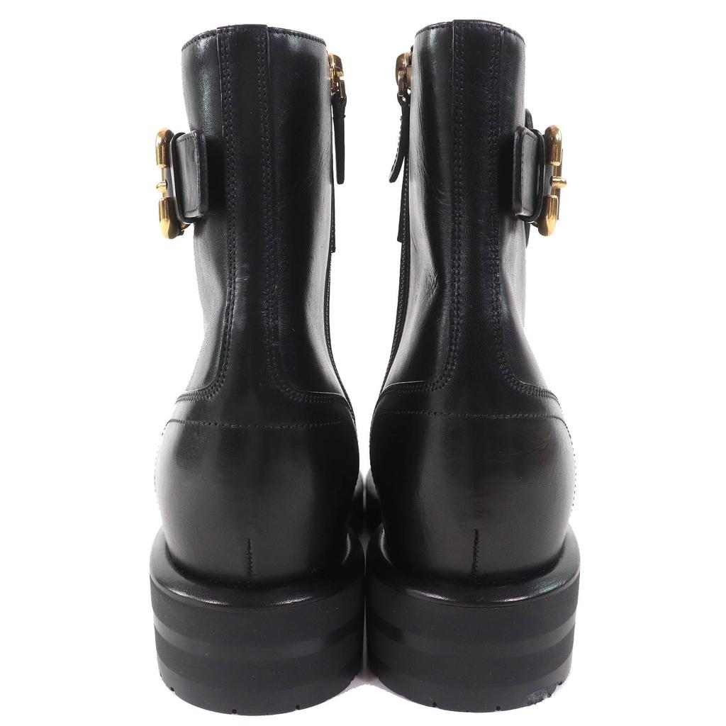 Excellent Chloe short boots CODDINGTON lace-up leather ankle boots Used