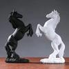 European Victory Horse Resin Statue, Elegant Animal Figurine for Living Room Cabinet, Office Desk Home Decor Ornament Gift